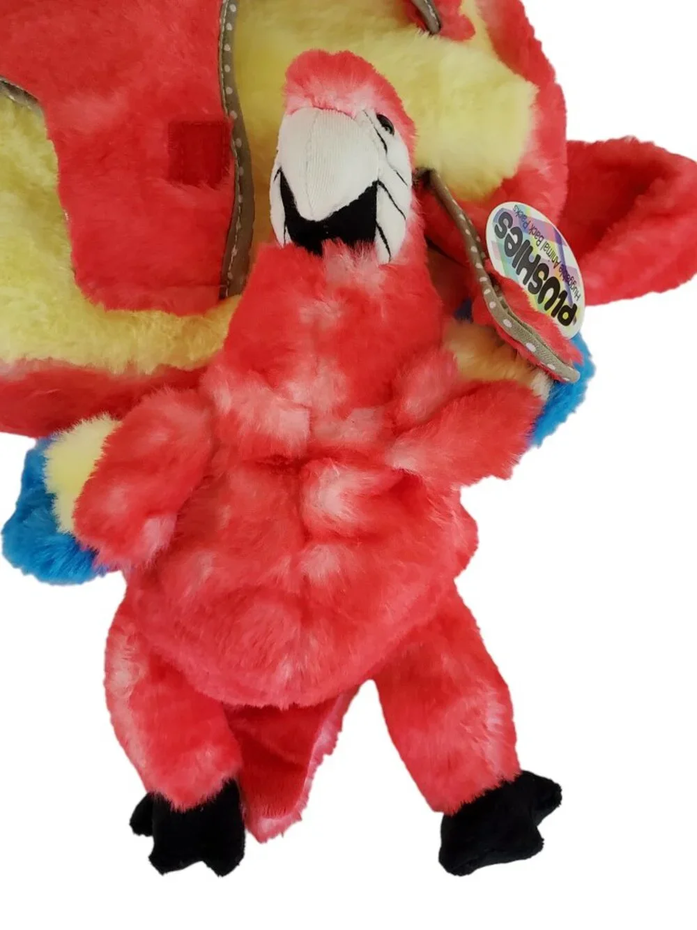 Plushies Parrot Back Pack Child Kid Soft Huggable Stuffed Animal Travel Day Care